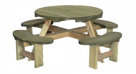 Harley Round Picnic Table